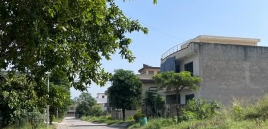 Park face plot is for sale in D-17 Islamabad
