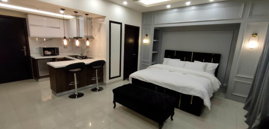 Studio apartment is for sale in New Blue Area Islamabad   Elysium Mall